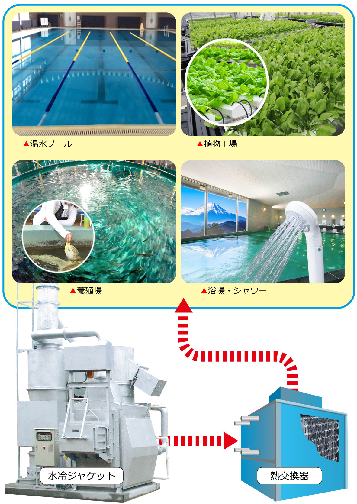 温水利用概要図